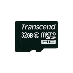 Transcend TS32GUSDC10 Tarjeta MicroSDHC de 32 GB Clase 10, 90 MB/s Lectura