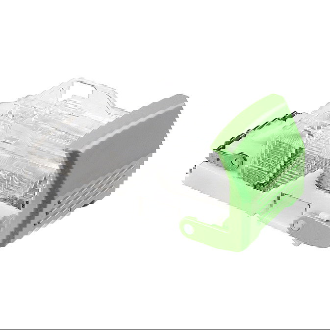 Brother SR100 Grapas para SF4000, 5000 Unidades, Capaz para 50 Hojas, Color Verde Transparente, Hecho en Japon, 50 mm