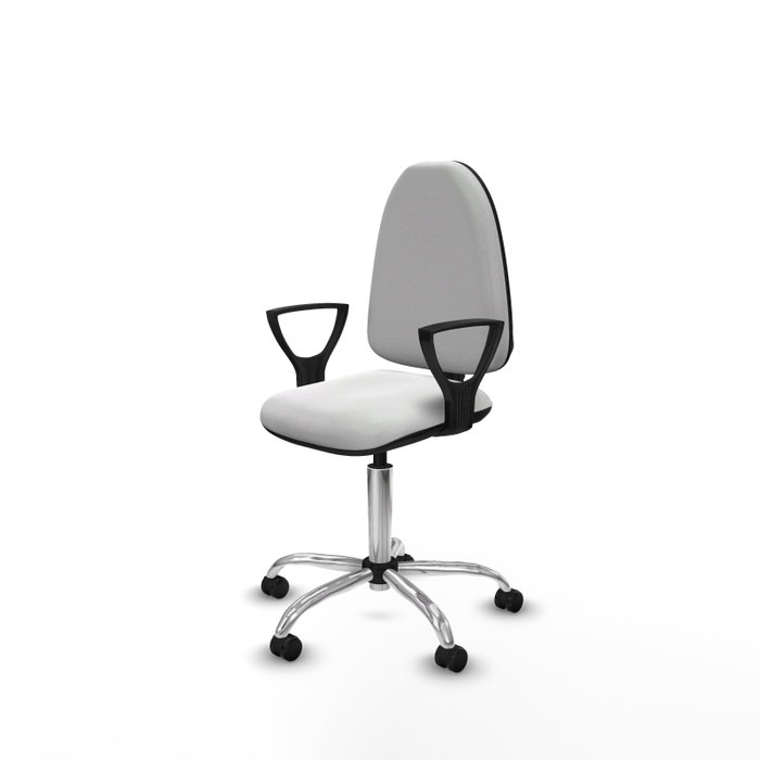 PIQUERAS Y CRESPO Silla de oficina Aýna Blanca con Brazos Fijos PIQUERAS Y CRESPO Silla de oficina Aýna Blanca con Brazos Fijos