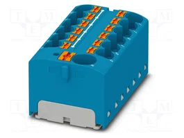 PHOENIX CONTACT PTFIX 10/12X4 BU Conector de carril azul