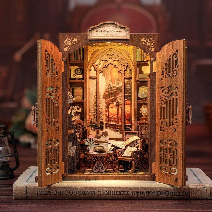 Maqueta Book Nook Bookshop Memories 17 x 10 cm