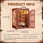 Maqueta Book Nook Bookshop Memories 17 x 10 cm