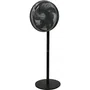 Oceanic Ventilador de Pedestal 45W 2 en 1 Negro - 40 cm, 3 Velocidades, Altura Ajustable 69-120 cm, Control Remoto OCEAVPP45B