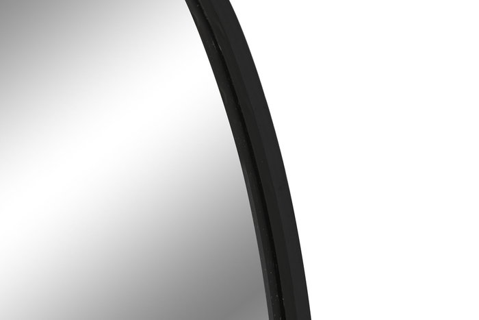 DKD Home Decor Espejo de Metal Negro 45x2x68 cm