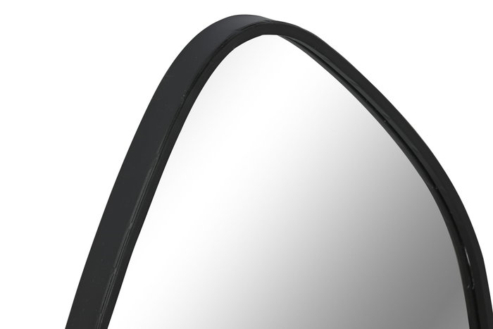 DKD Home Decor Espejo de Metal Negro 45x2x68 cm