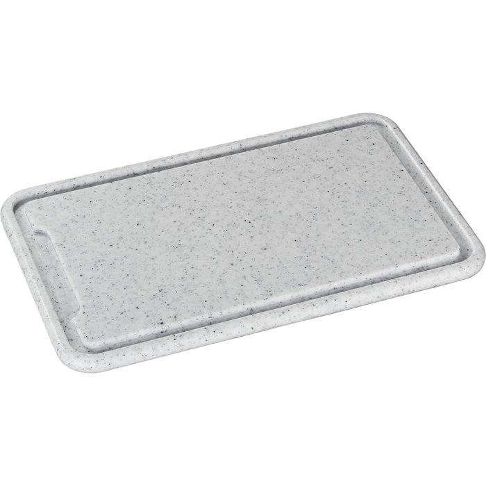 Zassenhaus Tabla de cortar de plástico gris claro 36x23x1,5cm Zassenhaus Tabla de cortar de plástico gris claro 36x23x1,5cm