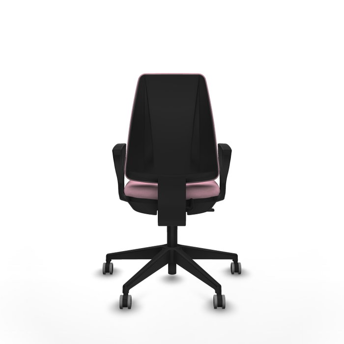 PIQUERAS Y CRESPO Silla de oficina Elche Rosa con Brazos Fijos PIQUERAS Y CRESPO Silla de oficina Elche Rosa con Brazos Fijos