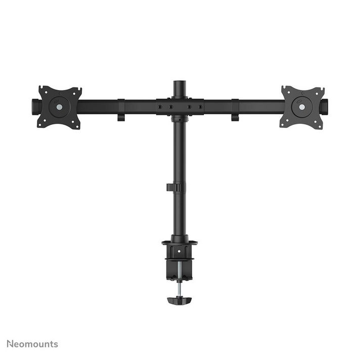 Neomounts FPMA-DCB100DBLACK Brazo para Monitor Dual, 10-27", hasta 10 kg/pantalla, Negro
