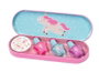 Martinelia Lote de Pintauñas Unicornio y Pegatinas con Estuche Metálico