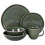 Home Deco Factory Plato de Postre Verde Natural 21 cm