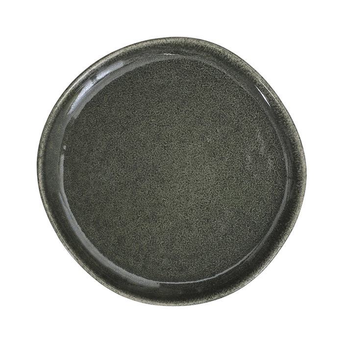 Home Deco Factory Plato de Postre Verde Natural 21 cm Home Deco Factory Plato de Postre Verde Natural 21 cm