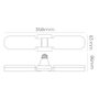 Edm Bombilla LED E27 15W 1521lm 6.500K Luz Fría