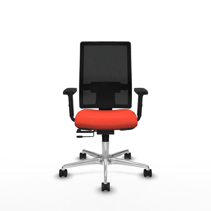 PIQUERAS Y CRESPO Silla de oficina Horna Naranja oscuro y Negro PIQUERAS Y CRESPO Silla de oficina Horna Naranja oscuro y Negro