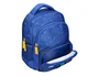 Liderpapel Mochila escolar infantil multibolsillo azul dino 350x110x270 mm