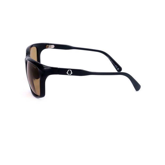 Moncler Gafas ML0275-P 01E 130 mm Gafas de Sol Rectangulares para Hombre