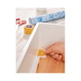 Tesa Pack de 2 Ganchos Adhesivos Ajustables para Paredes Pintadas y Yeso 2 kg