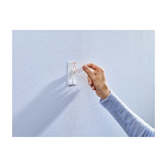 Tesa Pack de 2 Ganchos Adhesivos Ajustables para Paredes Pintadas y Yeso 2 kg Tesa Pack de 2 Ganchos Adhesivos Ajustables para Paredes Pintadas y Yeso 2 kg