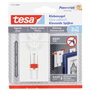 Tesa Gancho Adhesivo Ajustable para Paredes Pintadas y Yeso 2 kg