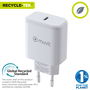 muvit for change cargador de pared Tipo C PD 45W blanco