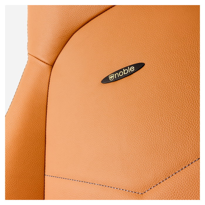 Noblechairs ICON Echtleder Gaming Stuhl cognac/schwarz