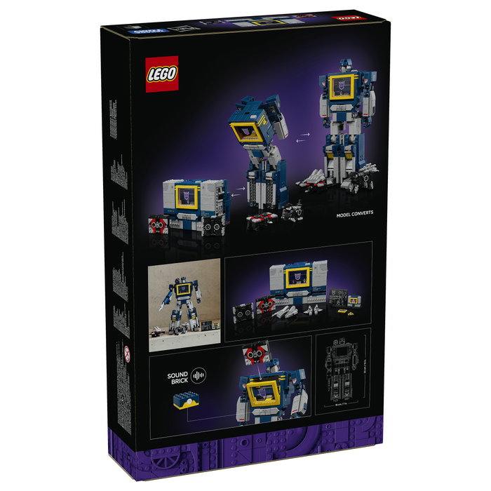 LEGO Icons Transformers: Soundwave 10358