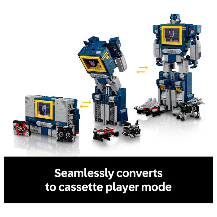 LEGO Icons Transformers: Soundwave 10358