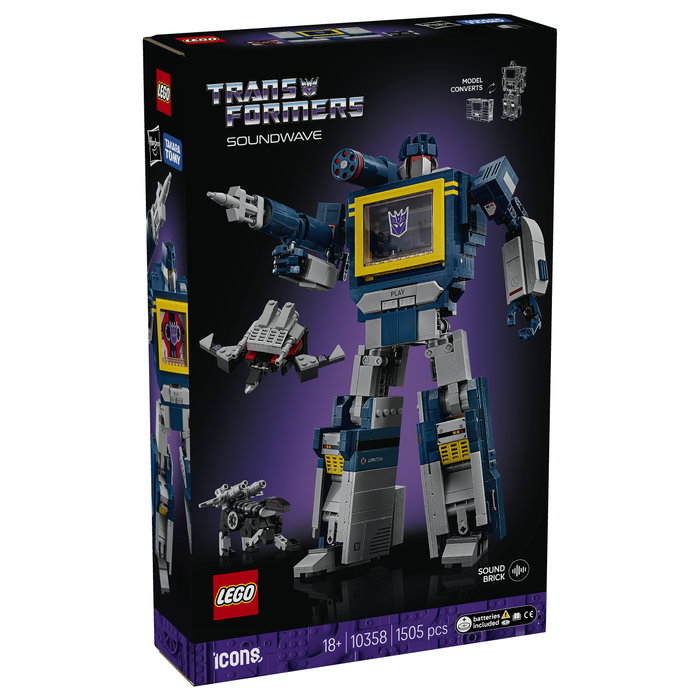 LEGO Icons Transformers: Soundwave