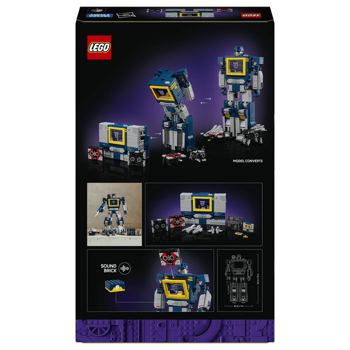 LEGO Icons Transformers: Soundwave 10358