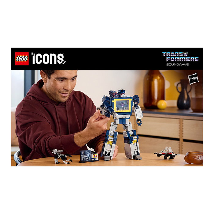 LEGO Icons Transformers: Soundwave 10358