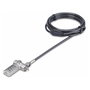 StarTech Candado de Seguridad con Cable para Portátil 25-Pack - Compatible con Kensington/Nano/Noble Wedge - Cerradura Combinación - Cable 2 m - Negro/Plata