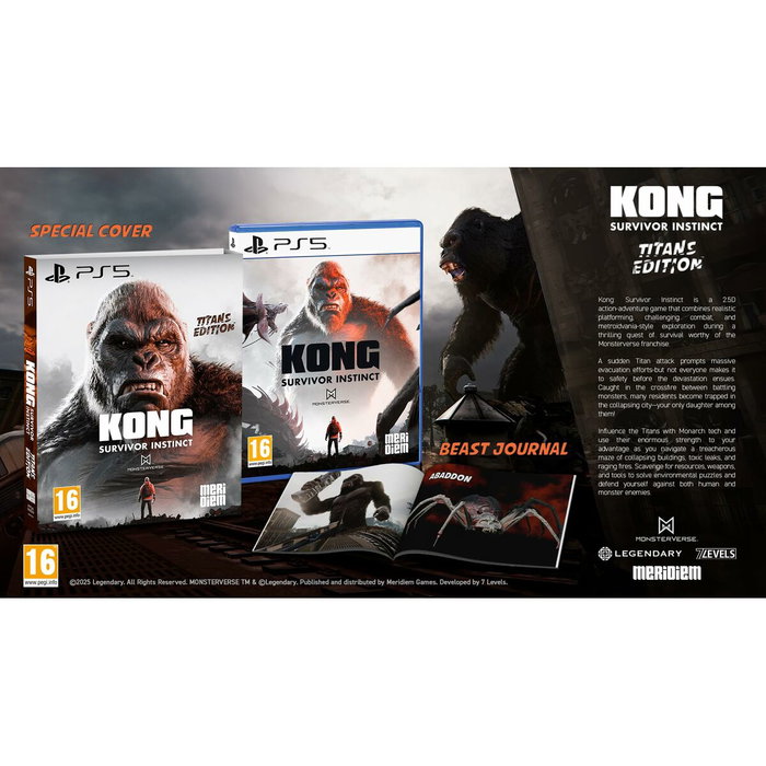 Microids Kong: Survivor Instinct - Edición Titanes - Juego de PS5