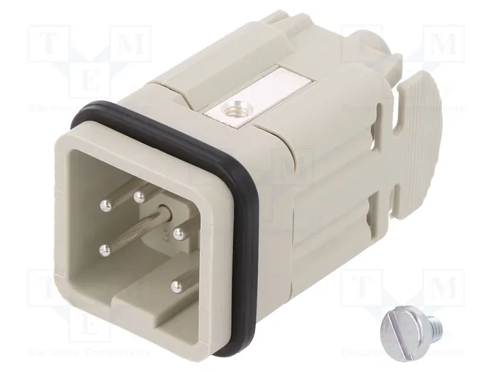 WIELAND Conector HDC Macho 5 Pines Tamaño 3 WIELAND Conector HDC Macho 5 Pines Tamaño 3