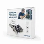 Gembird SPC-22 Tarjeta PCI Express con 2 Puertos Serie RS-232 y Adaptador de Perfil Bajo