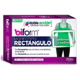 DIETISA Morfotipo Rectangulo 28 Cápsulas - Complemento Alimenticio para Grasas y Volumen Abdominal
