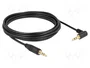 DeLOCK Cable de audio 3,5 mm macho a macho de 5 m negro
