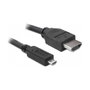 DeLOCK Cable HDMI High Speed con Ethernet de 3m (Tipo A a Micro)