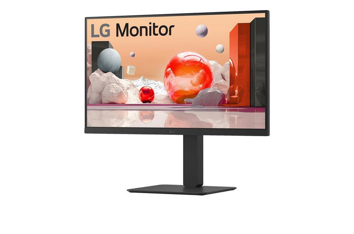 LG 27BA850 27" Monitor LED IPS Full HD 1080p 100Hz, USB-C Hub, Altavoces, Webcam, Negro - Monitor para Oficina