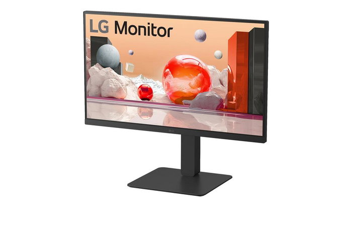 LG 27BA850 27" Monitor LED IPS Full HD 1080p 100Hz, USB-C Hub, Altavoces, Webcam, Negro - Monitor para Oficina