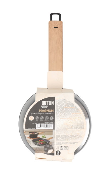 Inde Cazo de Aluminio Forjado 16 cm Induction Magnum Quttin (6 Unidades)