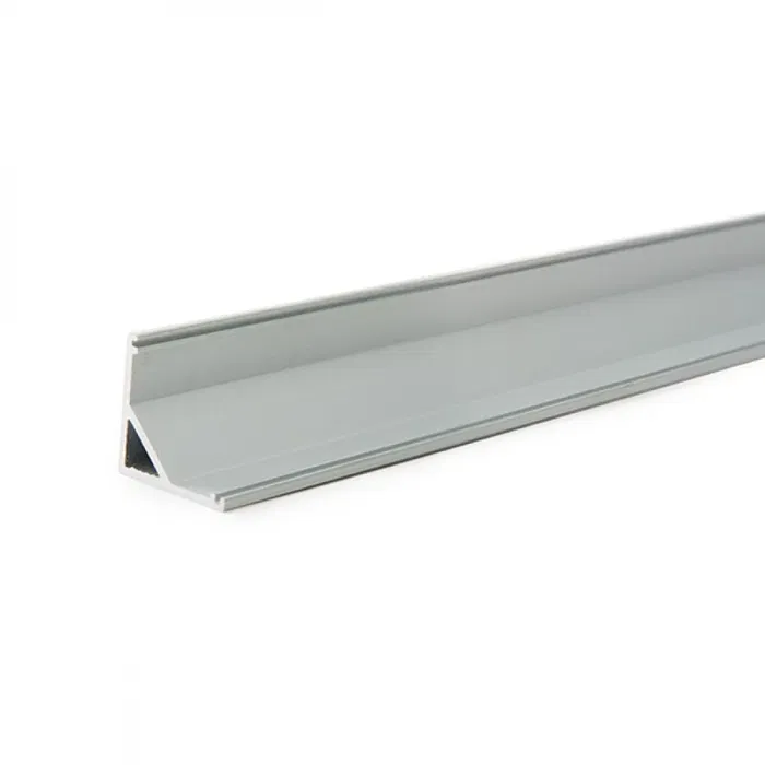BX3 Light Perfil de Aluminio para Tira LED Difusor Opal para Esquinas BX3-A1616 - 2 Metros