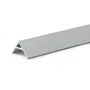 BX3 Light Perfil de Aluminio para Tira LED Difusor Opal para Esquinas BX3-A1616 - 2 Metros