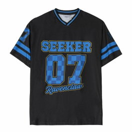 Cerdá Camiseta Corta Oversize Harry Potter Ravenclaw Talla L