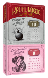 Tranjis Games Kronologic: París 1920 - Expansión Escenarios IV y V | Juego de Mesa | Español | Ampliación