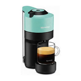 DeLonghi Nespresso Vertuo Pop XN9204 Máquina de Café Automática con Cápsulas, WiFi, Bluetooth, 1500W, Color Negro y Menta