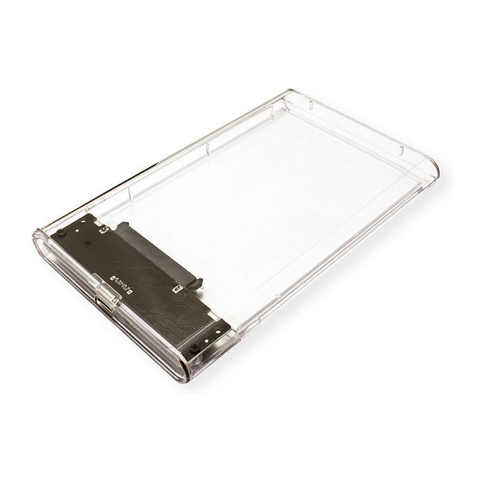 VALUE Carcasa para disco duro/SSD 2.5 pulgadas SATA a USB 3.2 Gen 1 Tipo C Transparente