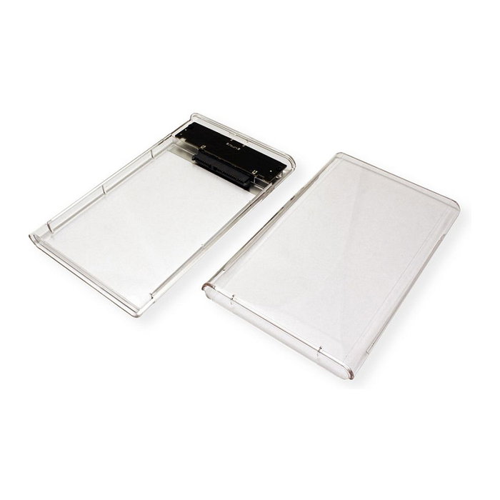 VALUE Carcasa para disco duro/SSD 2.5 pulgadas SATA a USB 3.2 Gen 1 Tipo C Transparente
