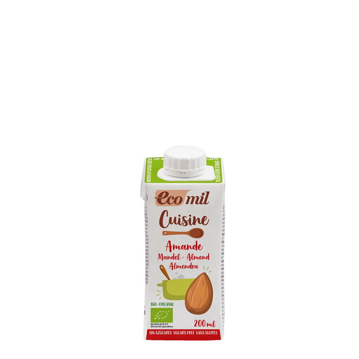 Ecomil Cuisine Almendra Nature Bio 200ml Ecomil Cuisine Almendra Nature Bio 200ml
