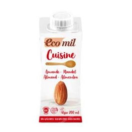 Ecomil Crema de Almendra Nature Cocina 200Ml Bio