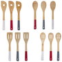Cook Concept Utensilios de Madera para Cocina Cuchara y Espátulas Surtidas