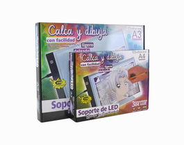 Soporte De Led Office Box A3 Calca Y Dibuja